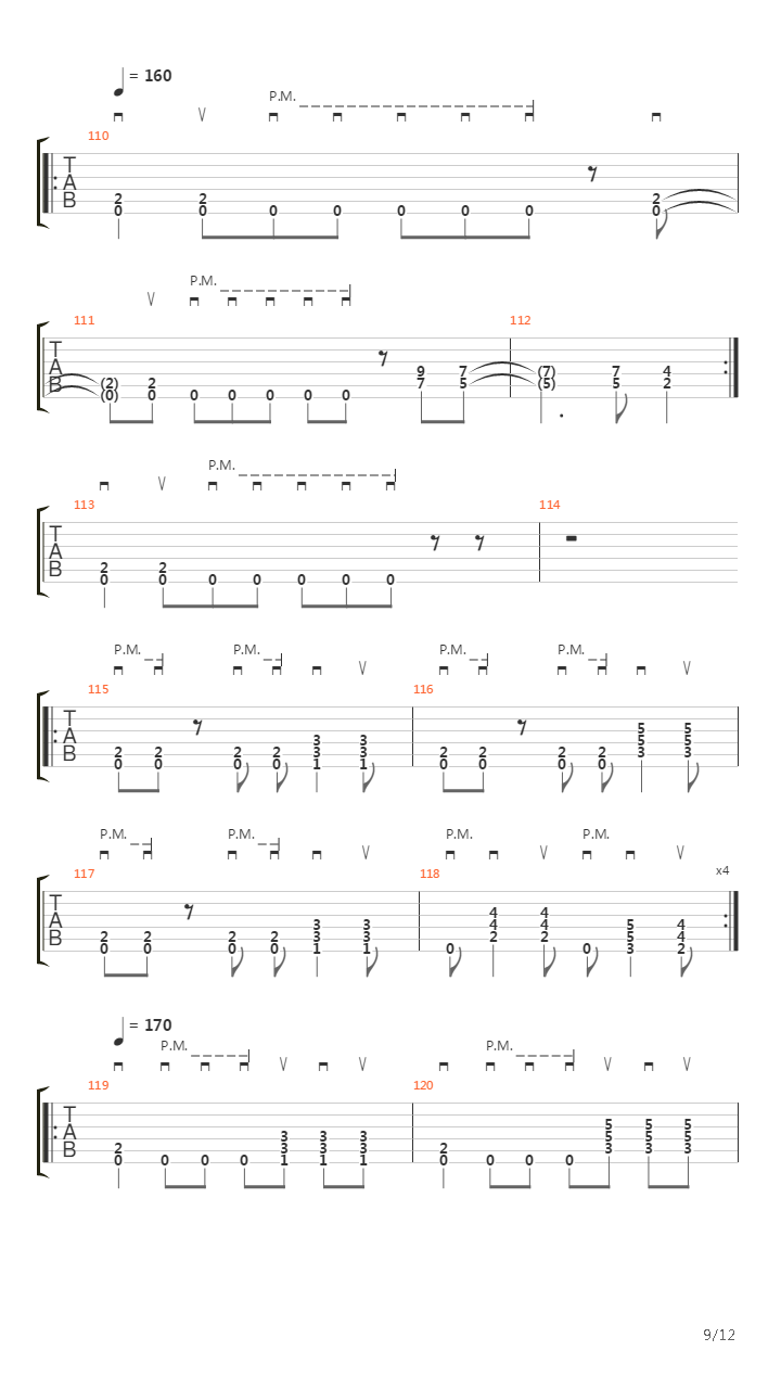 Balance Of Power吉他谱