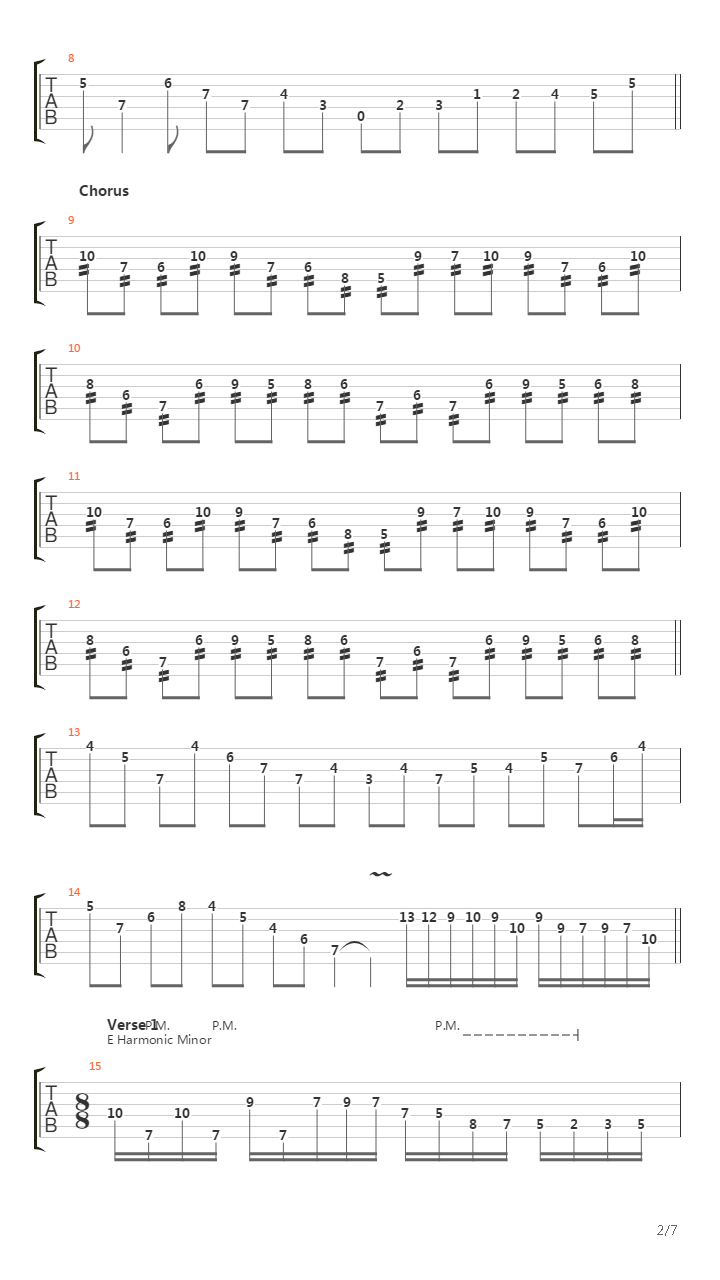 Crown Of Spite吉他谱