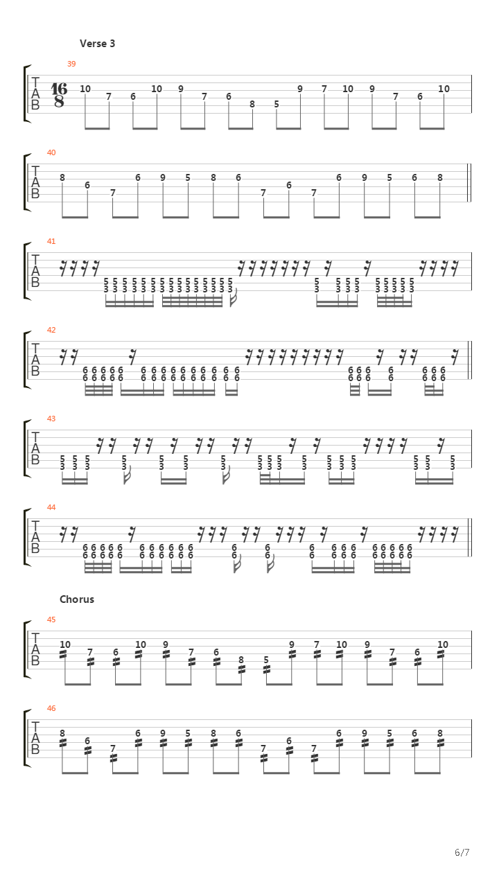 Crown Of Spite吉他谱