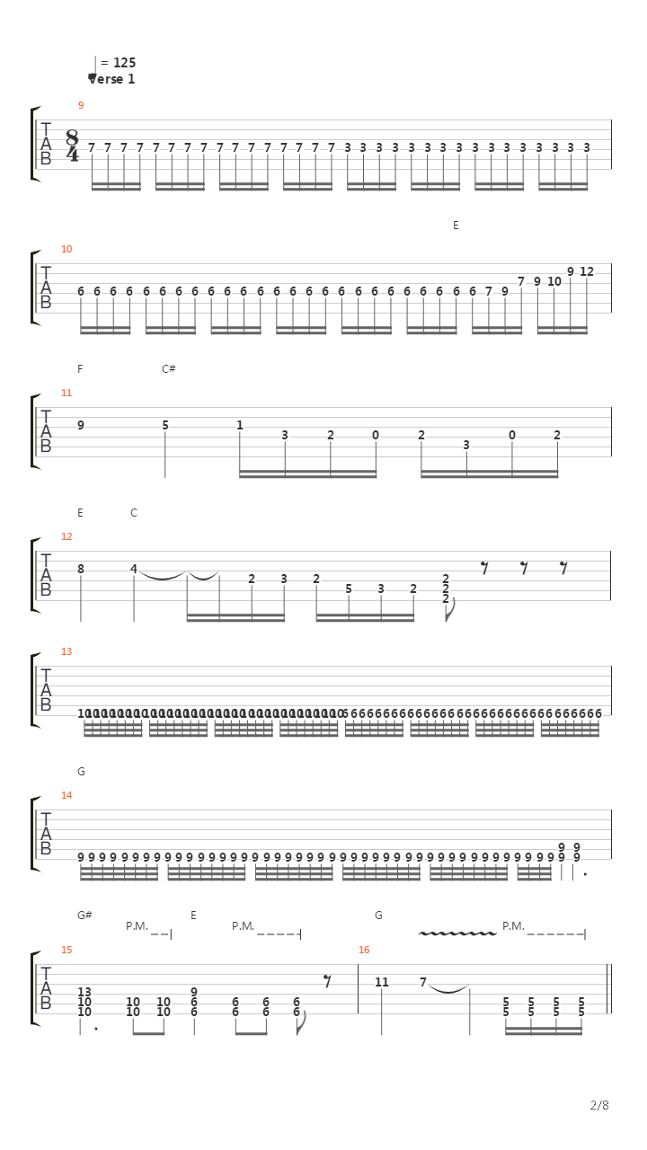 The Ark吉他谱