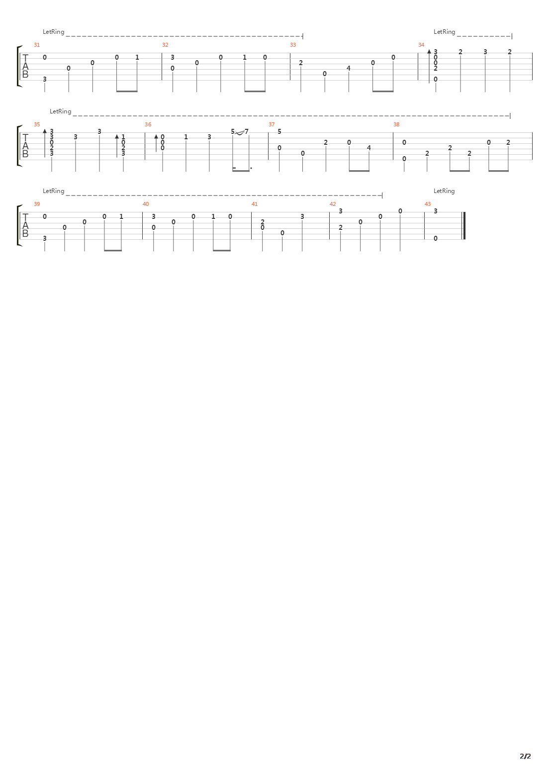 River Flows In You吉他谱