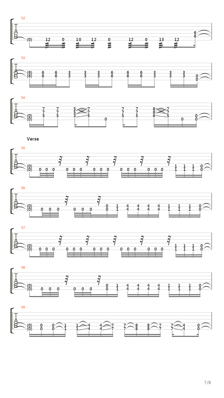 Oil Upon The Sores Of Lepers吉他谱