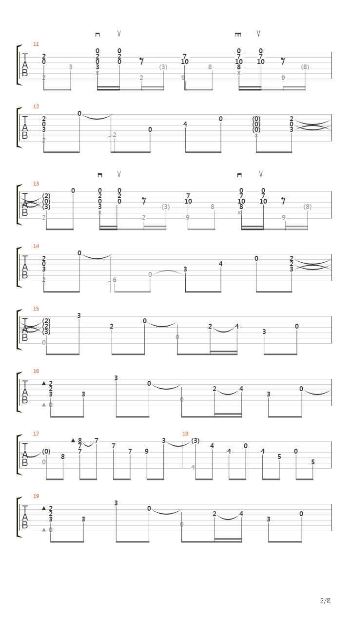 Nakagawa-San吉他谱