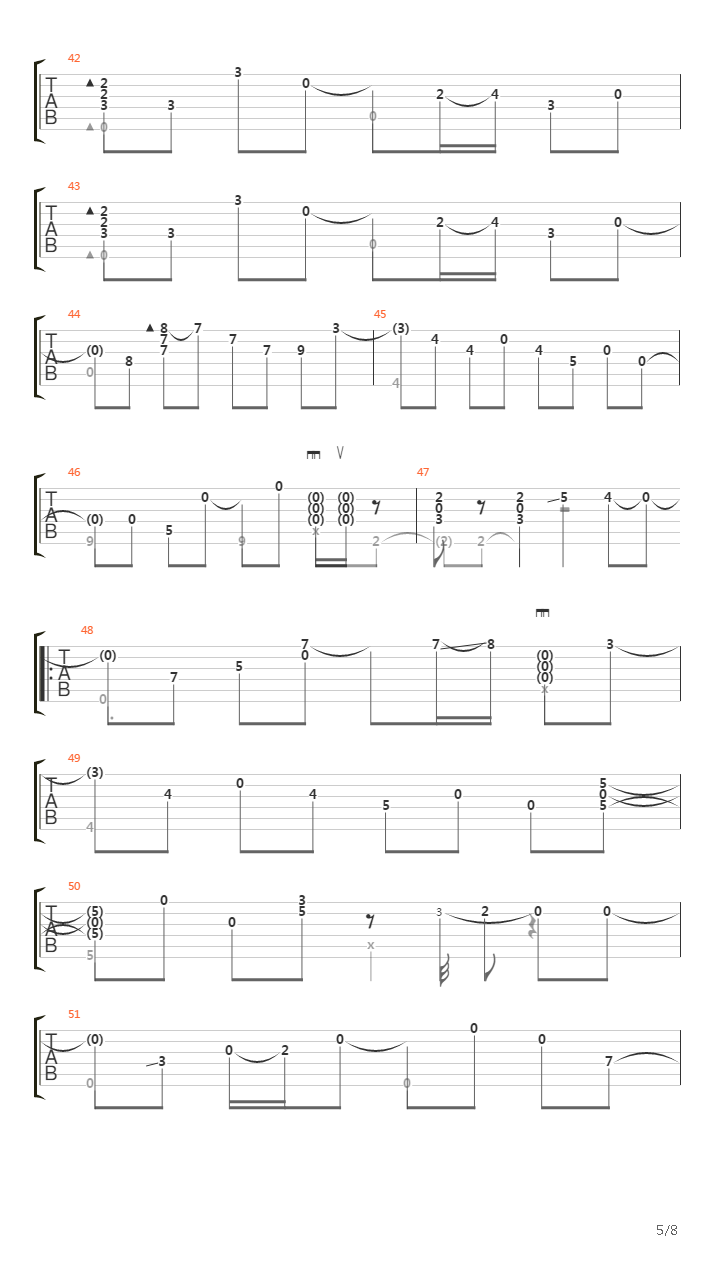 Nakagawa-San吉他谱