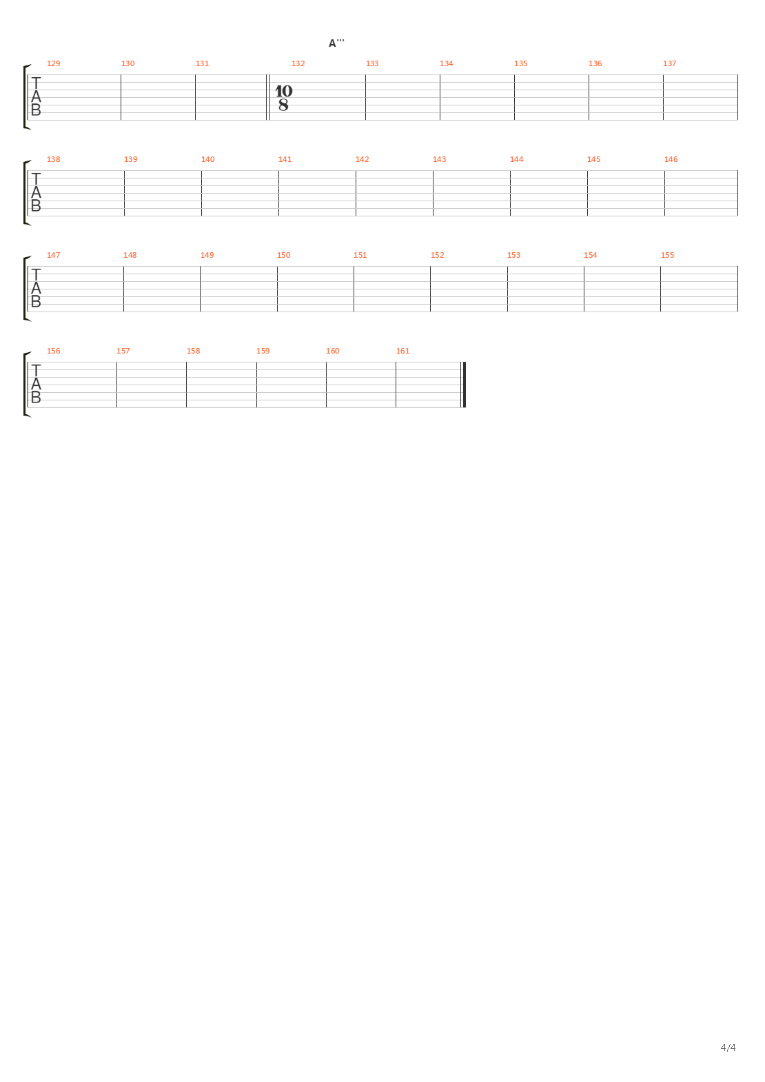 Apeirophobia吉他谱