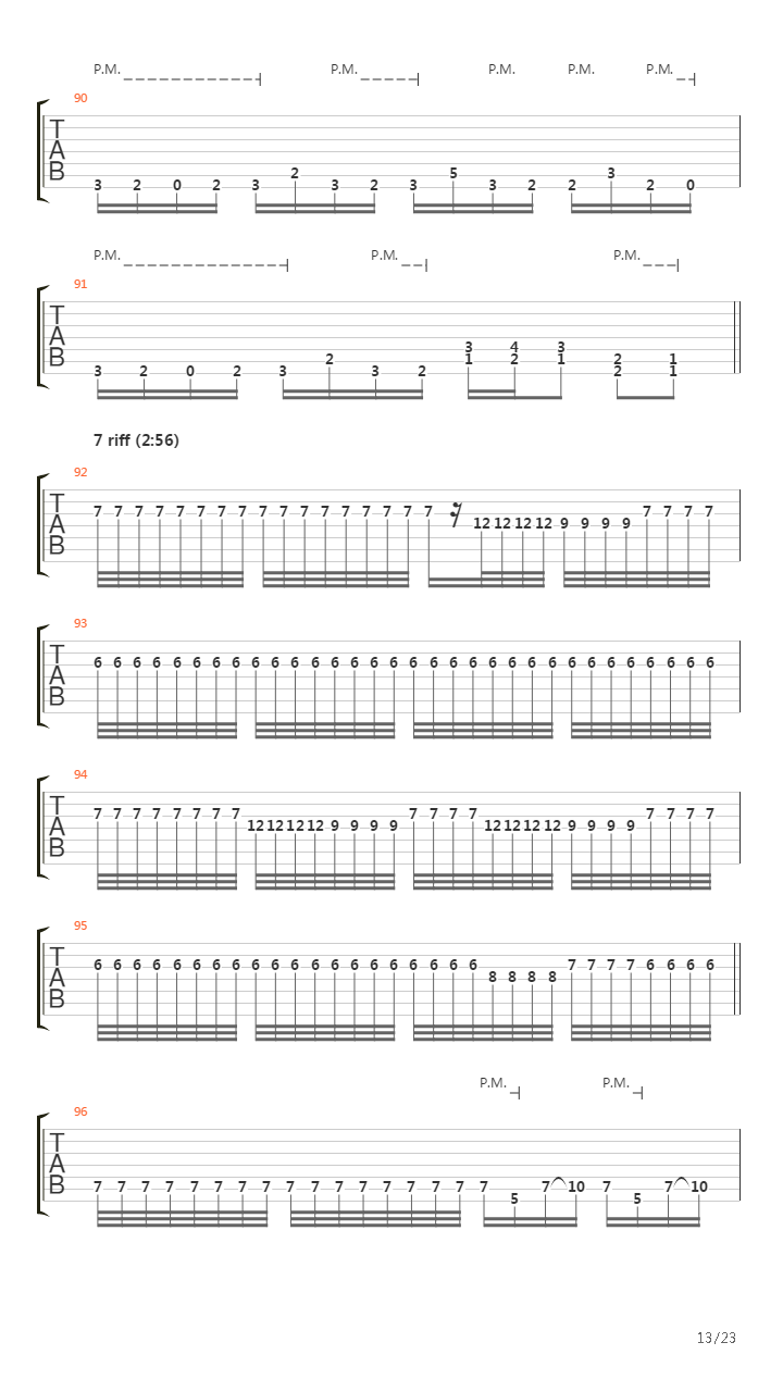 Abysm Nucleus吉他谱