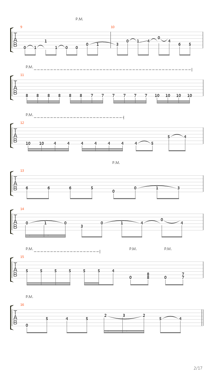 Timeless Numbers吉他谱