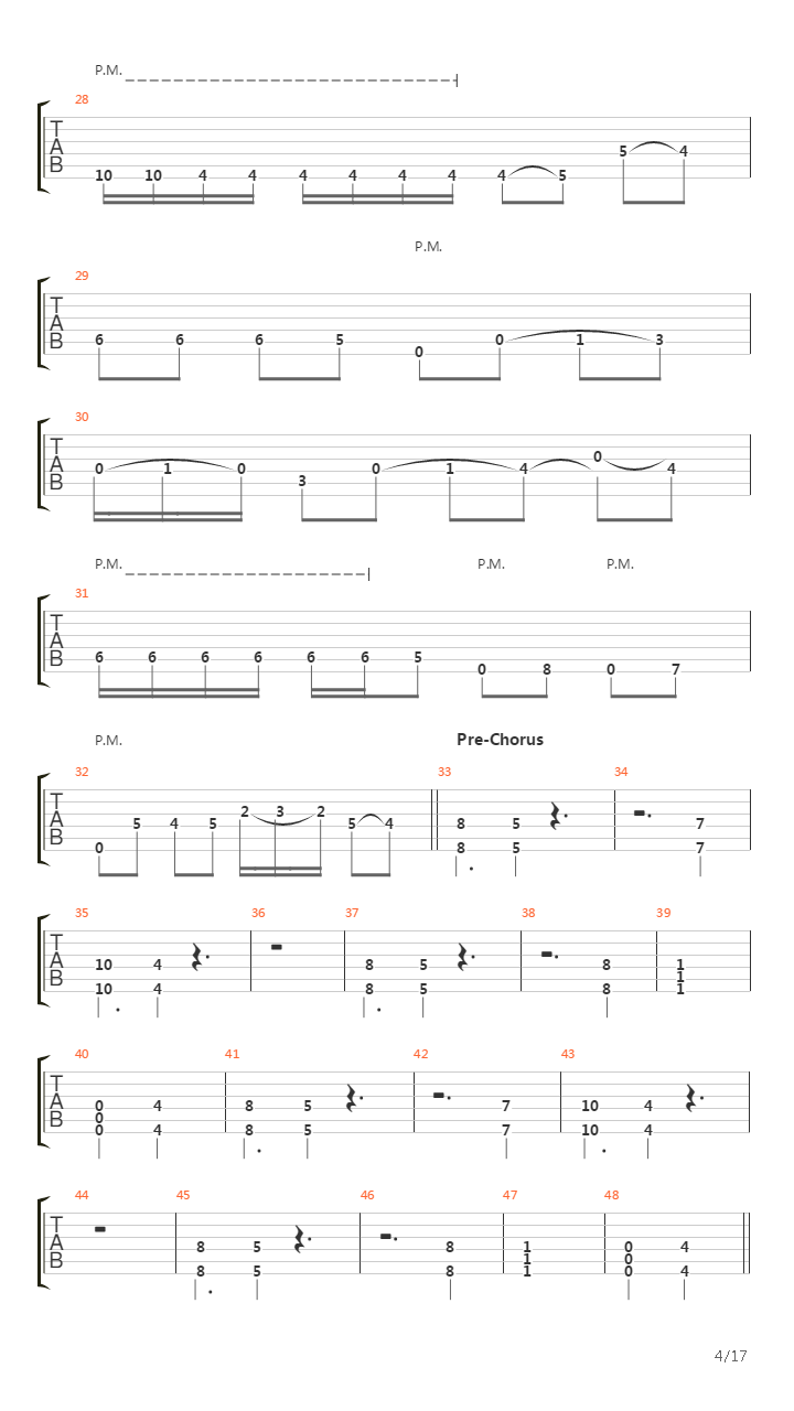 Timeless Numbers吉他谱