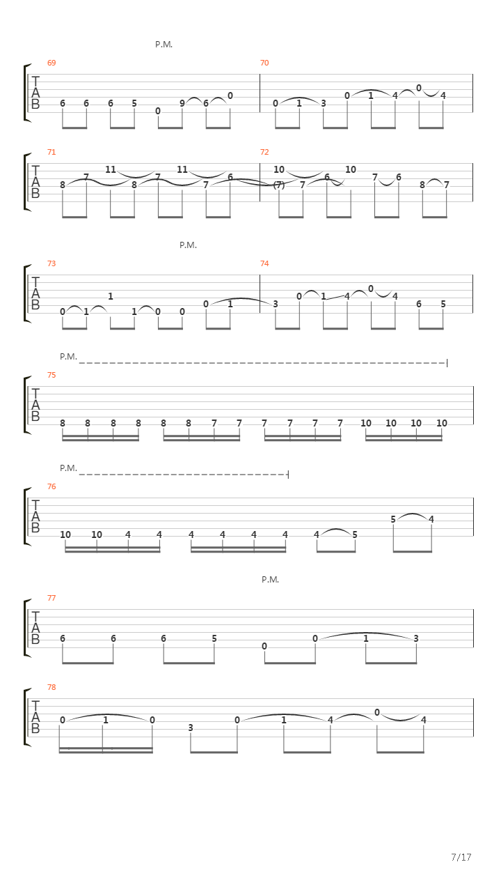 Timeless Numbers吉他谱