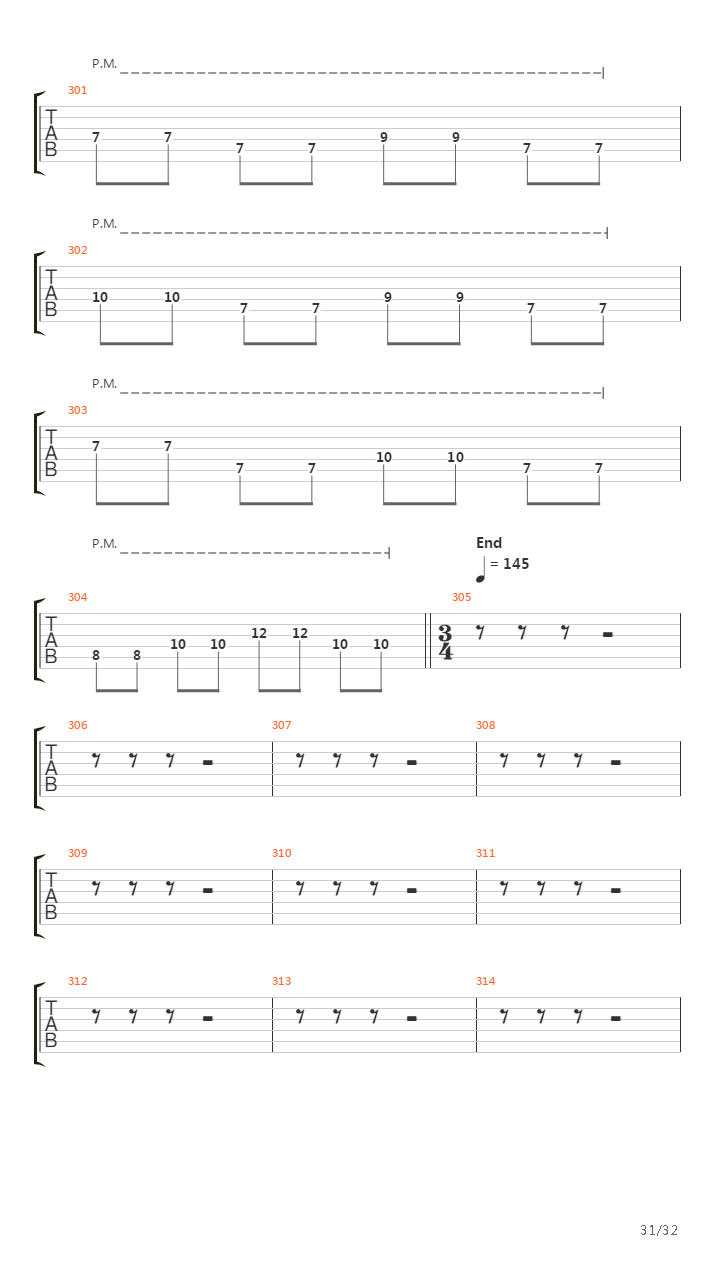 A Departure Of The Sun Ignite The Tesla Coil吉他谱