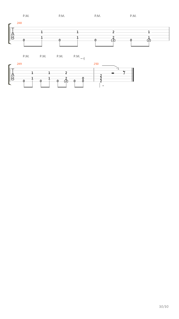 Stand吉他谱