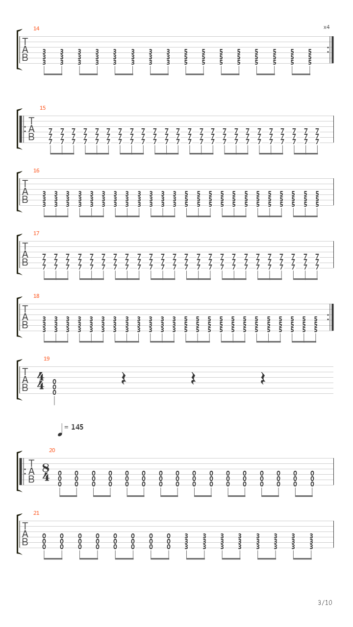 Ephemerol吉他谱