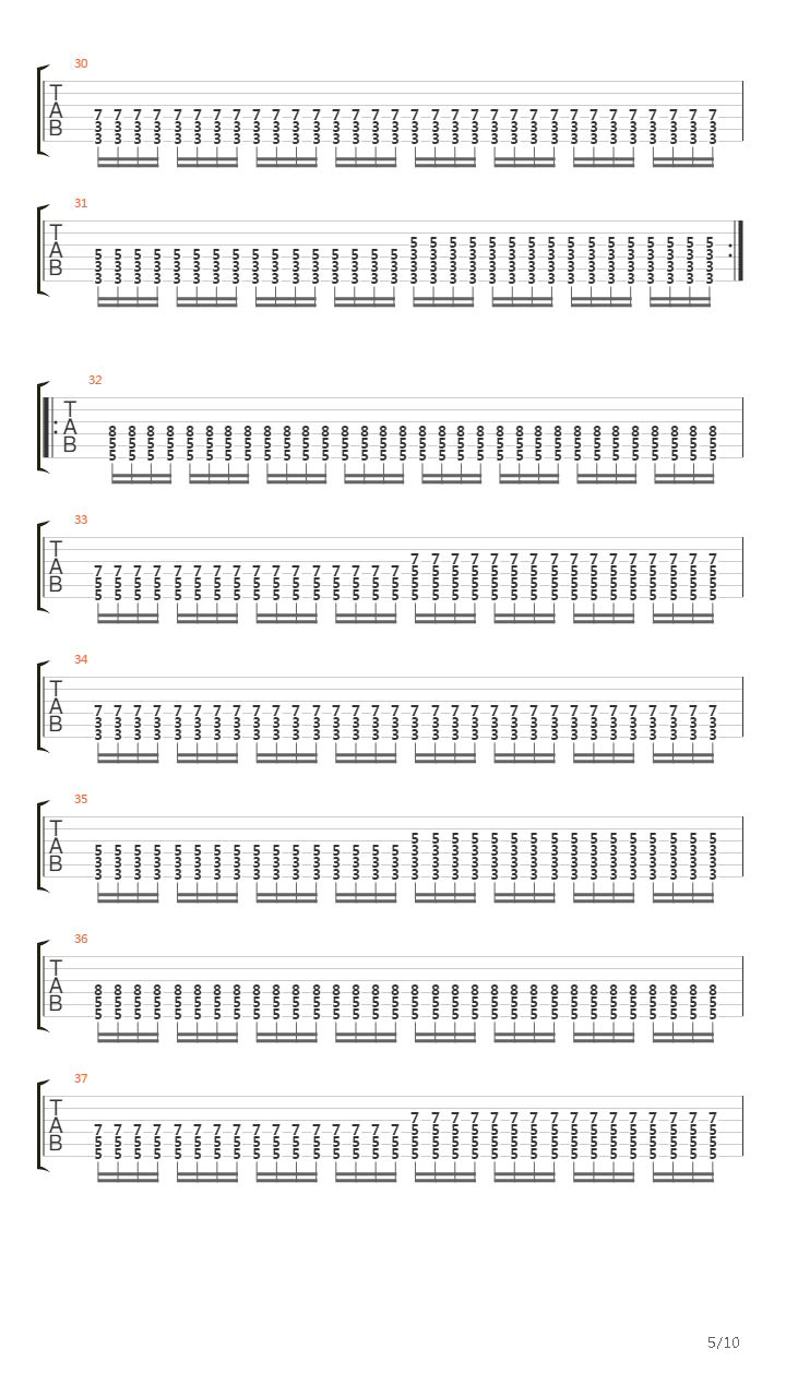 Ephemerol吉他谱