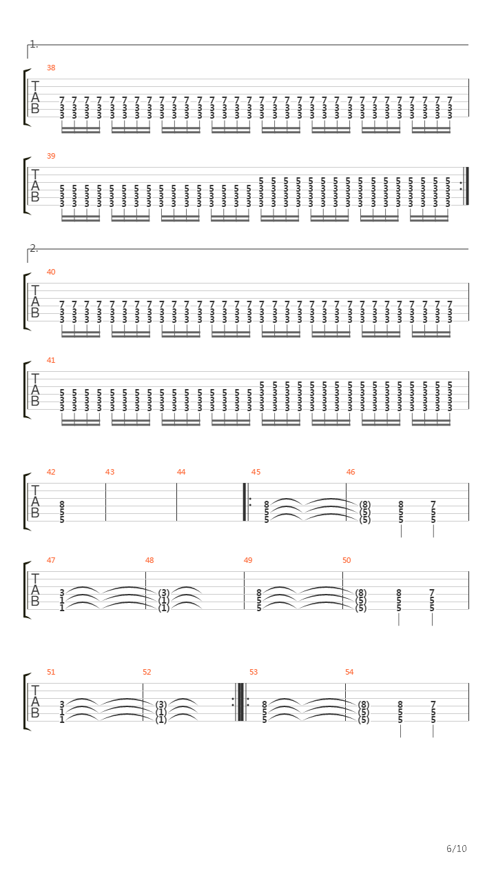 Ephemerol吉他谱