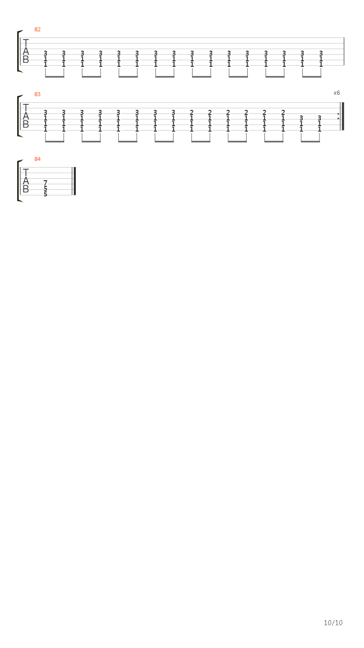 Ephemerol吉他谱