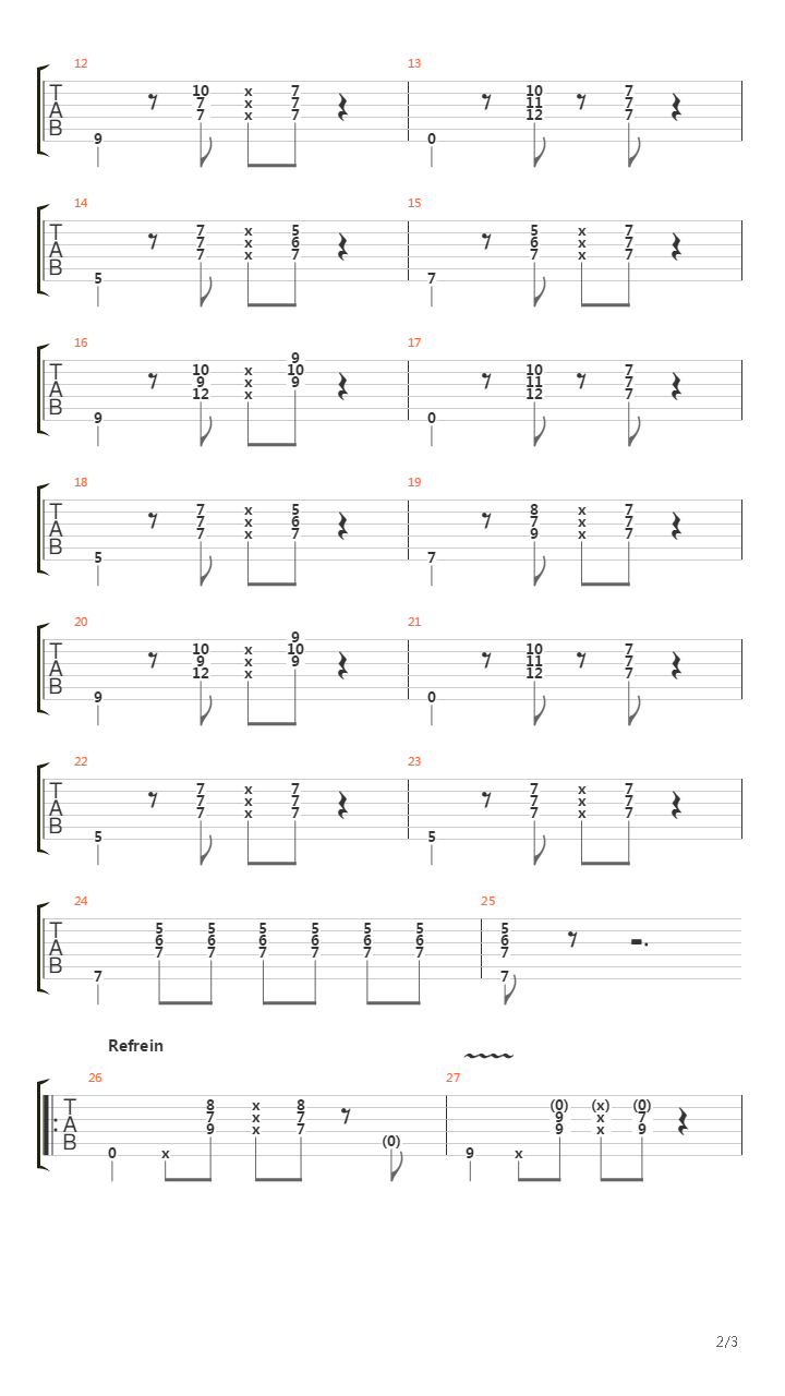 Barcelona吉他谱