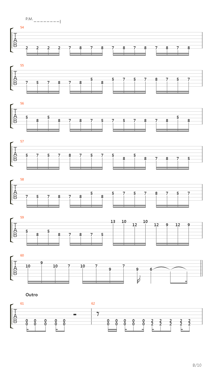 Once And For All吉他谱