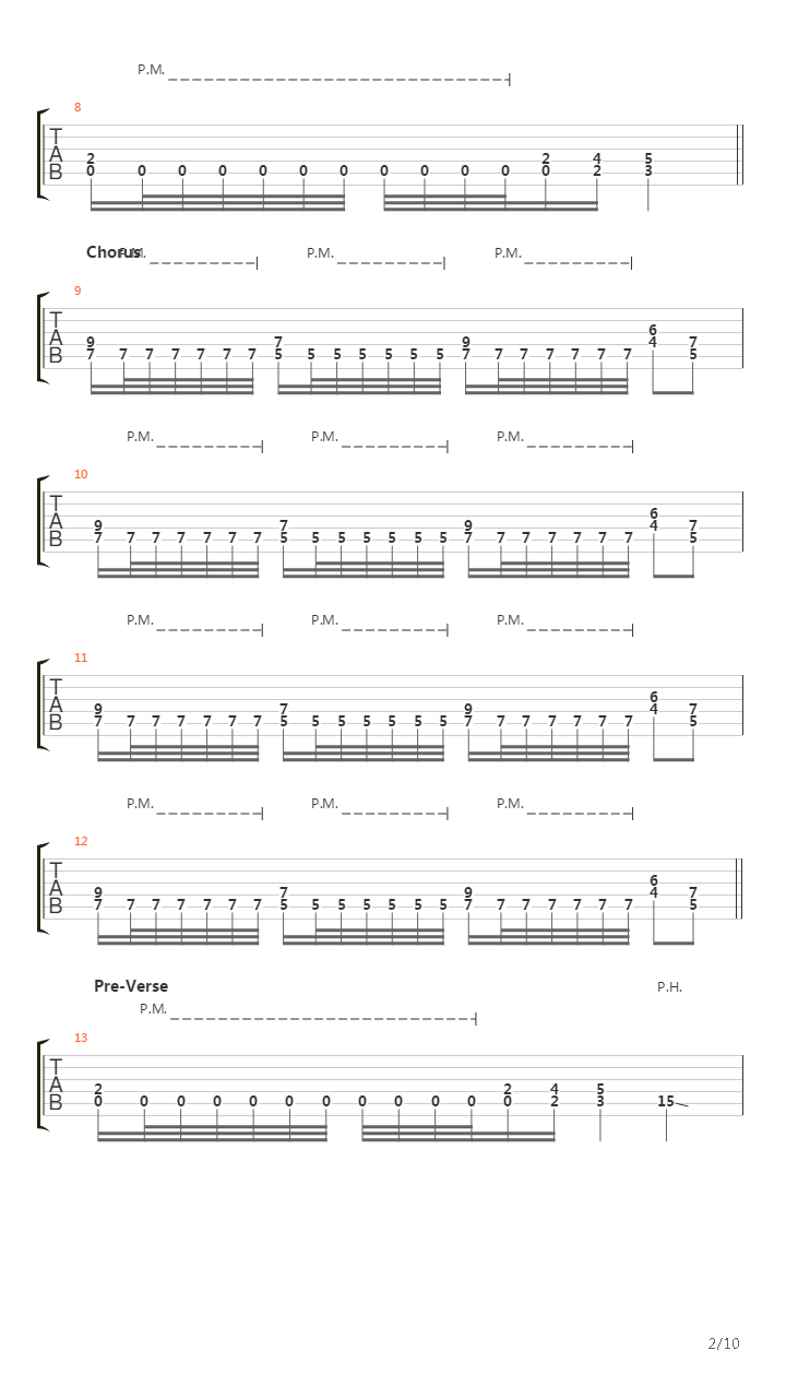 Long  The Loud吉他谱