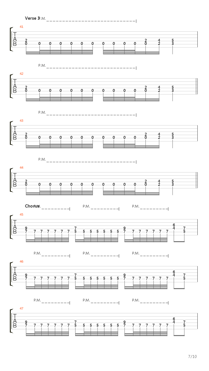 Long  The Loud吉他谱