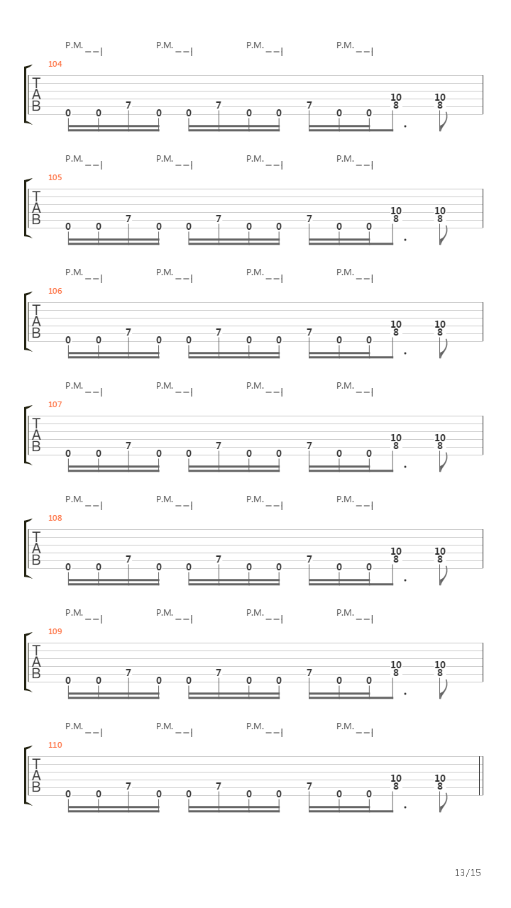 Victims Of Sacrifice吉他谱