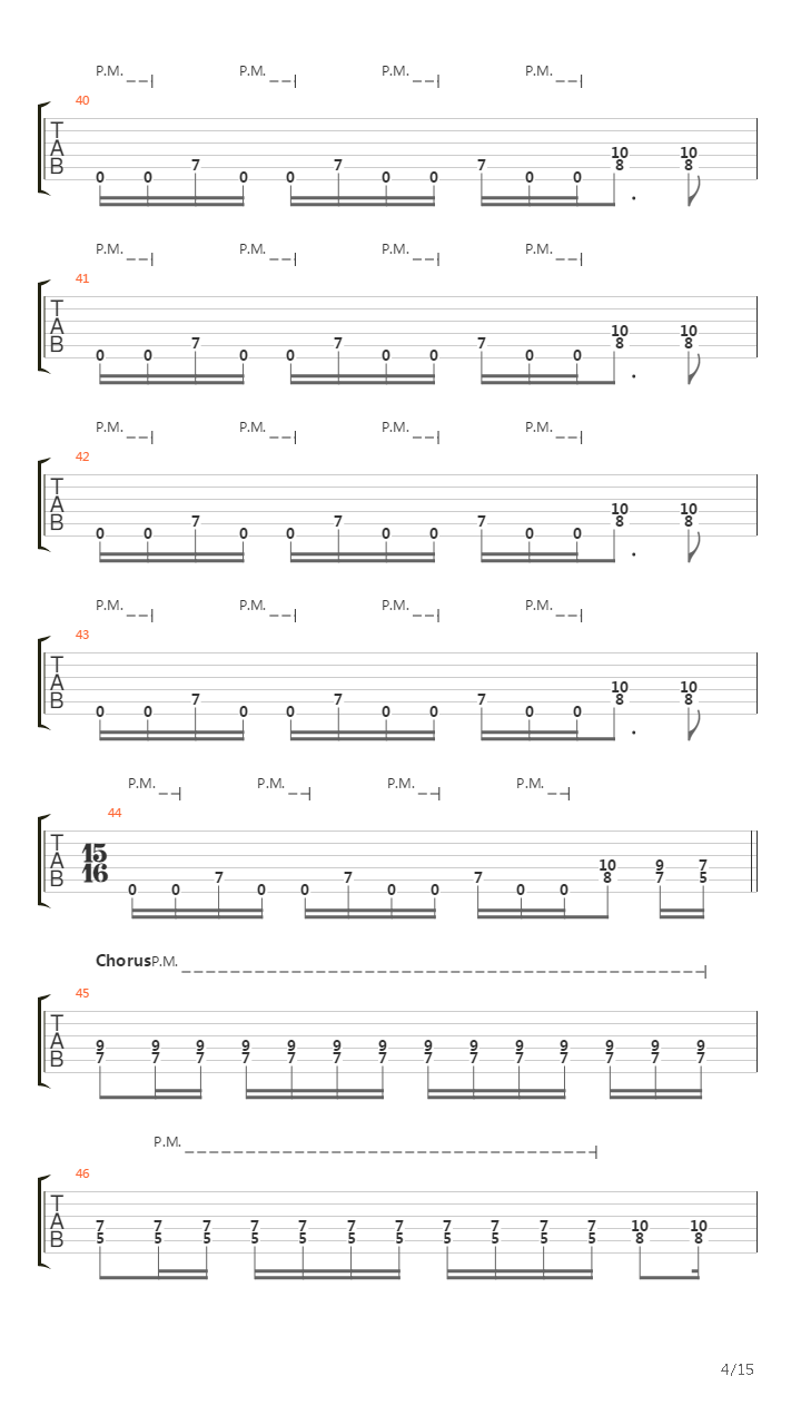 Victims Of Sacrifice吉他谱