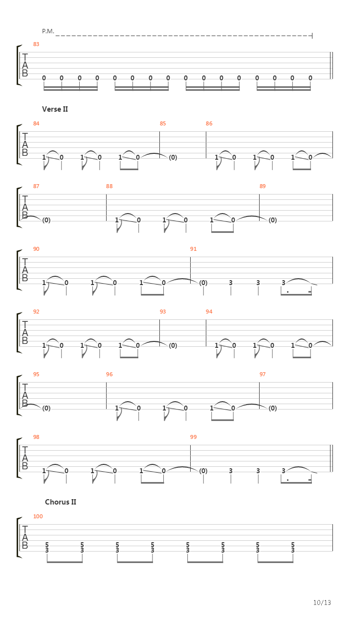 The Cell吉他谱