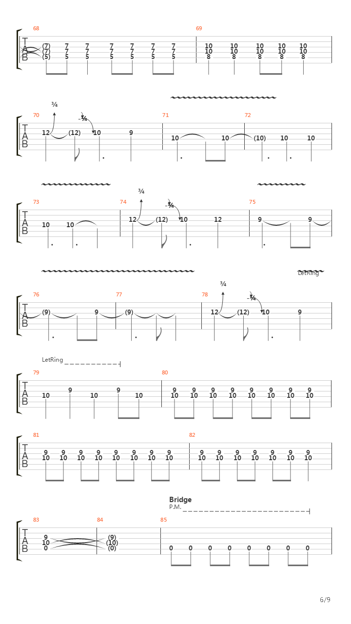 Brussels 109吉他谱