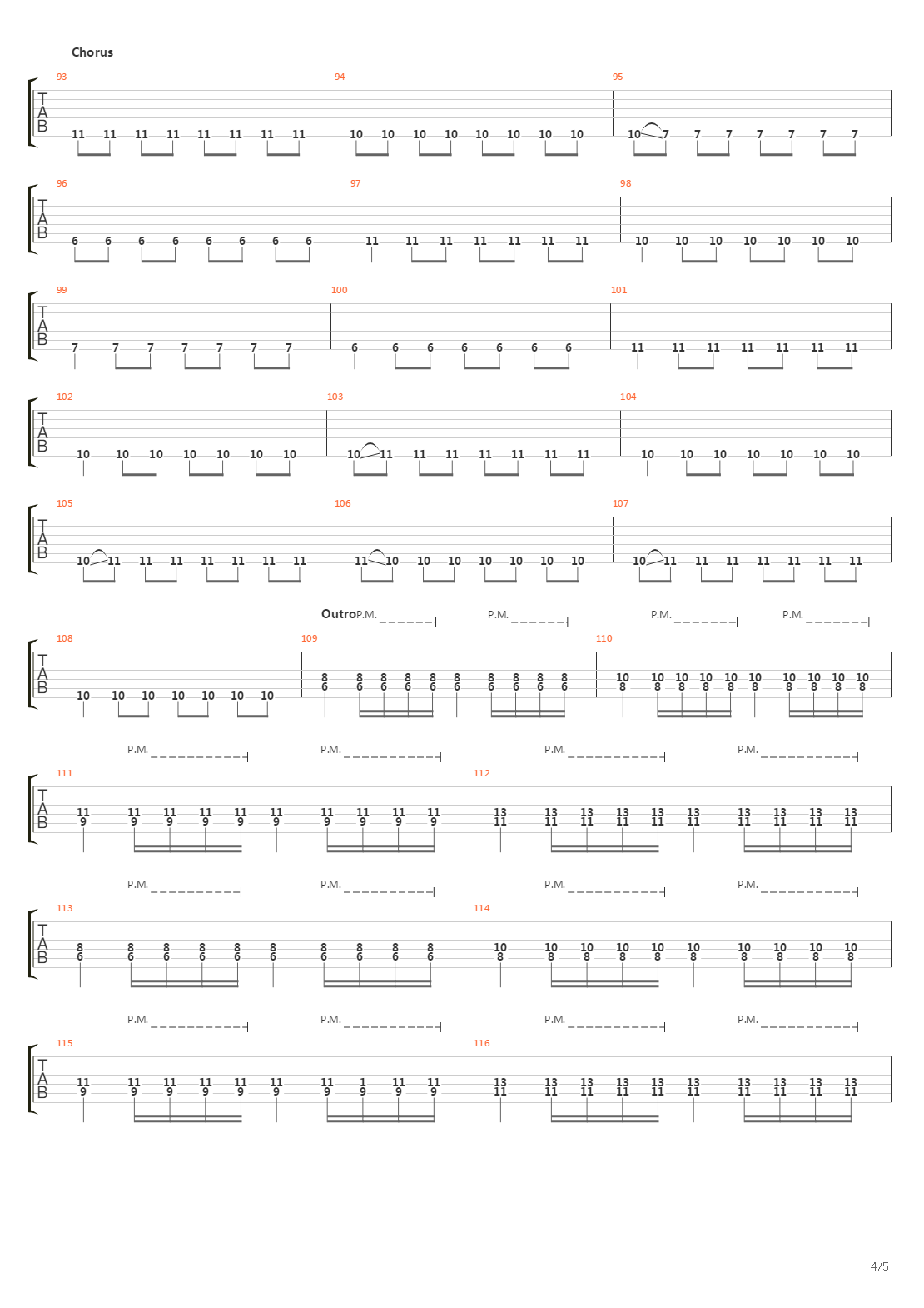 Pcp吉他谱