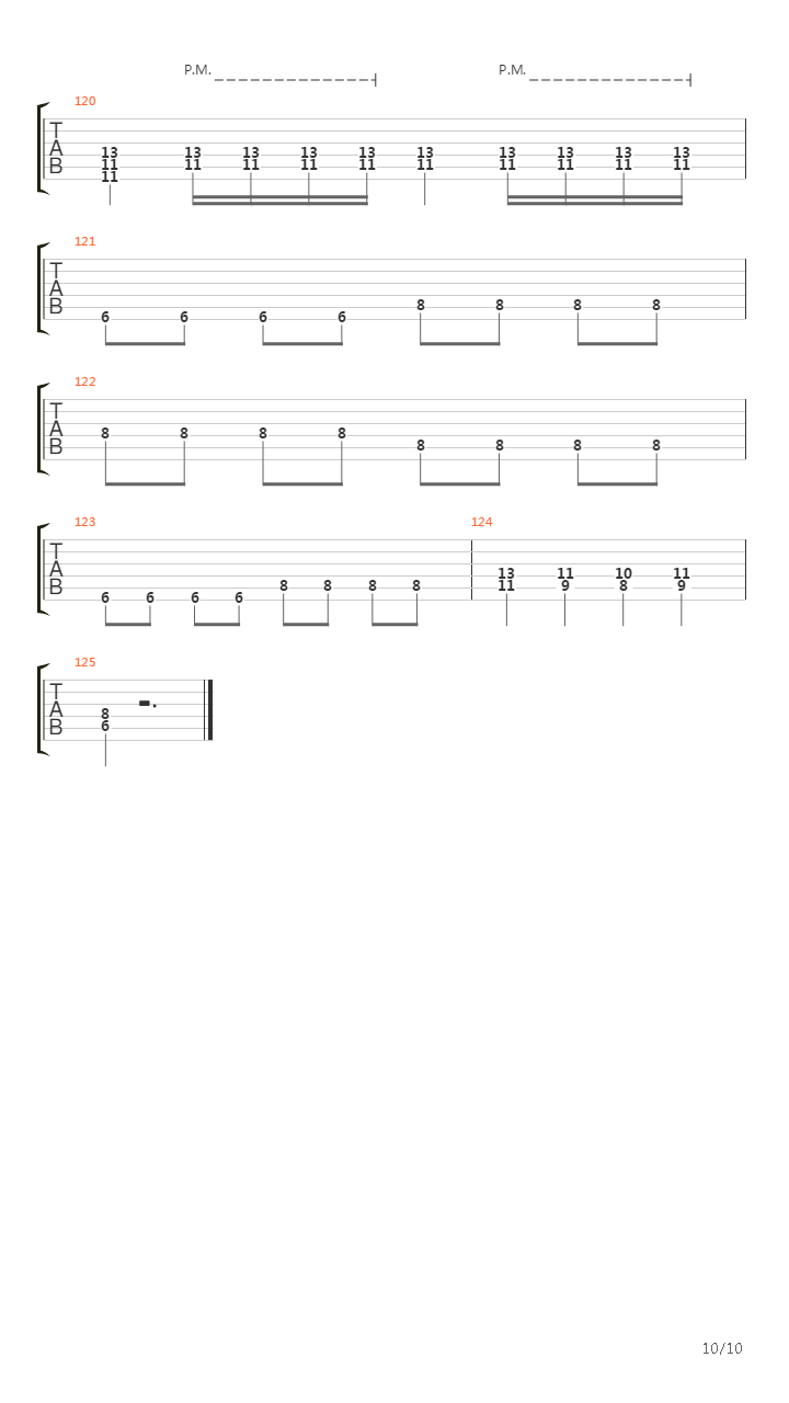 Pcp吉他谱