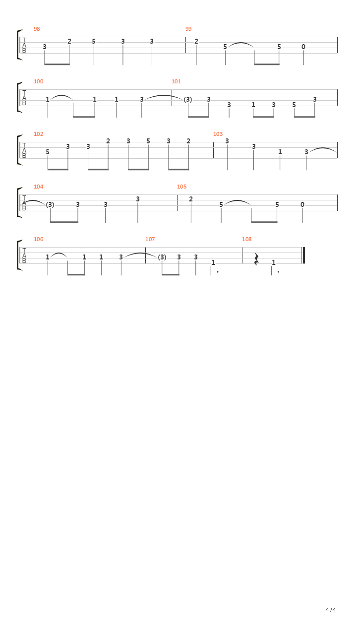 Lay it down吉他谱