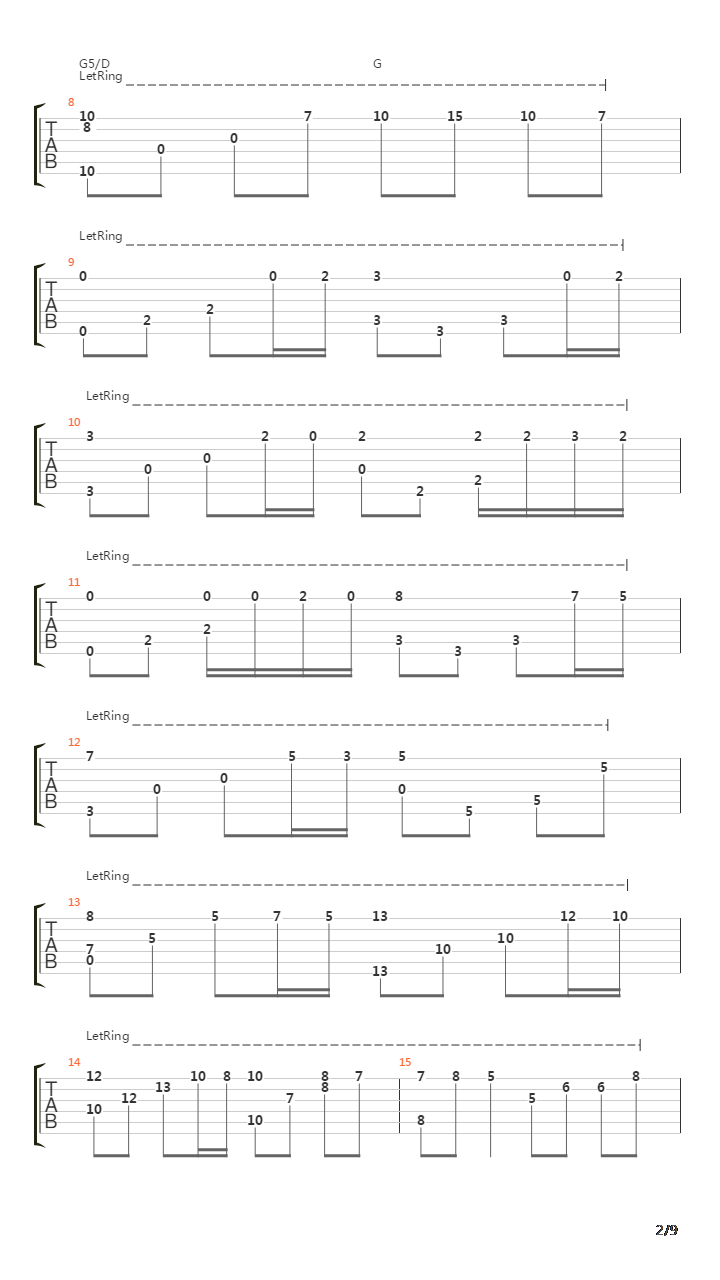 The Dawn（指弹）吉他谱