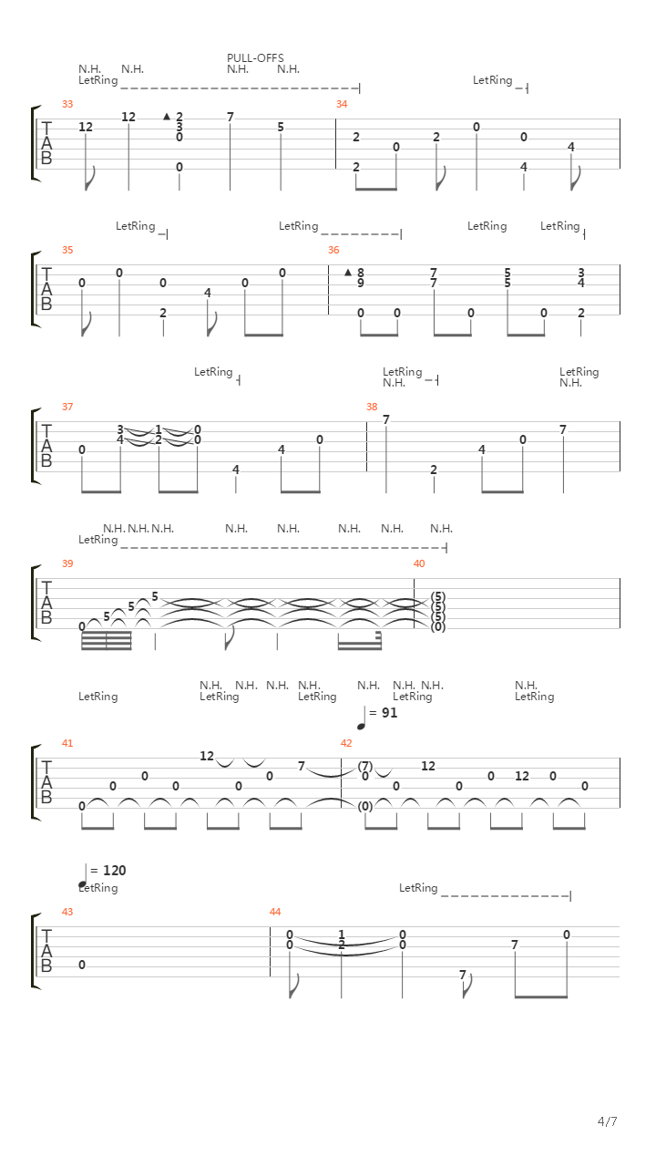 The Beauty Of The Unknown吉他谱