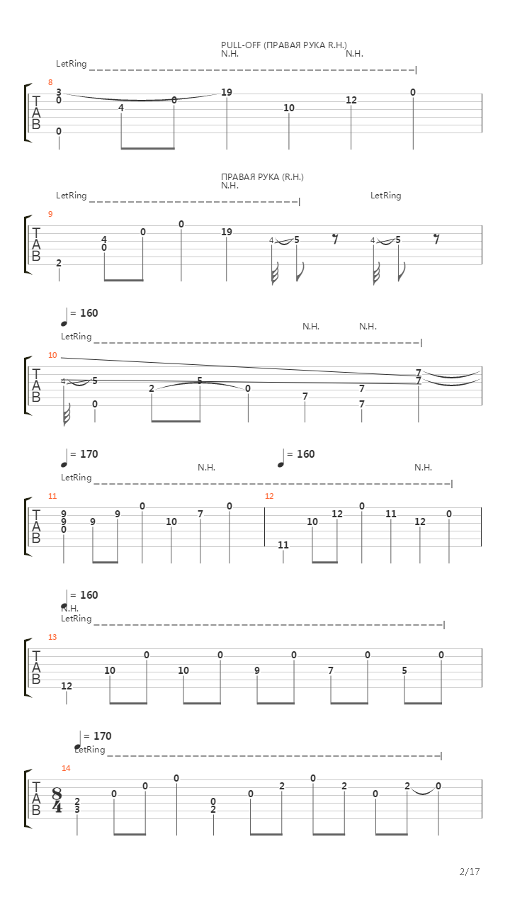 Shifting Winds吉他谱