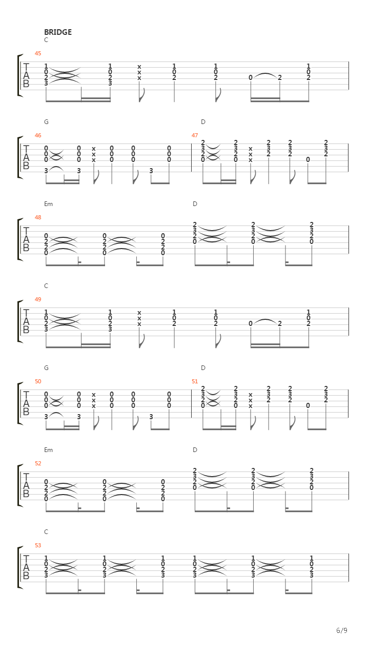Fall Into Place吉他谱