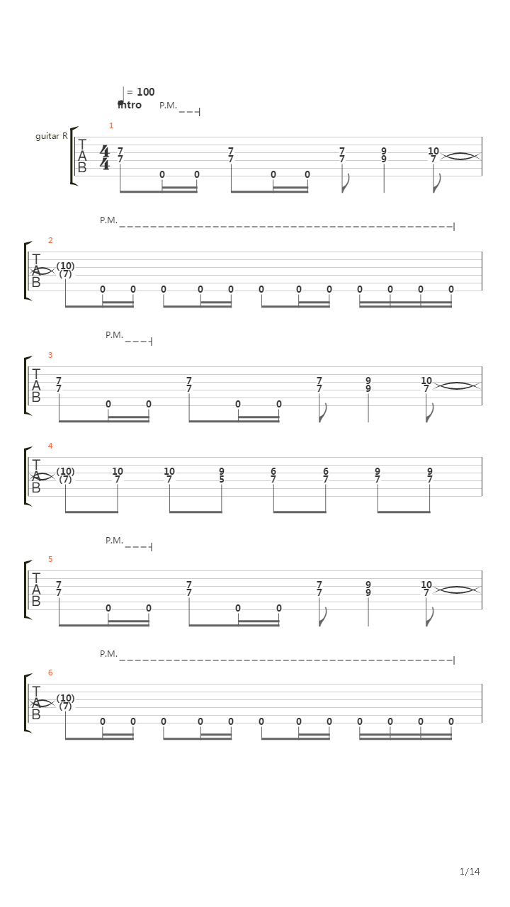 Incised Before Ive Ceased吉他谱