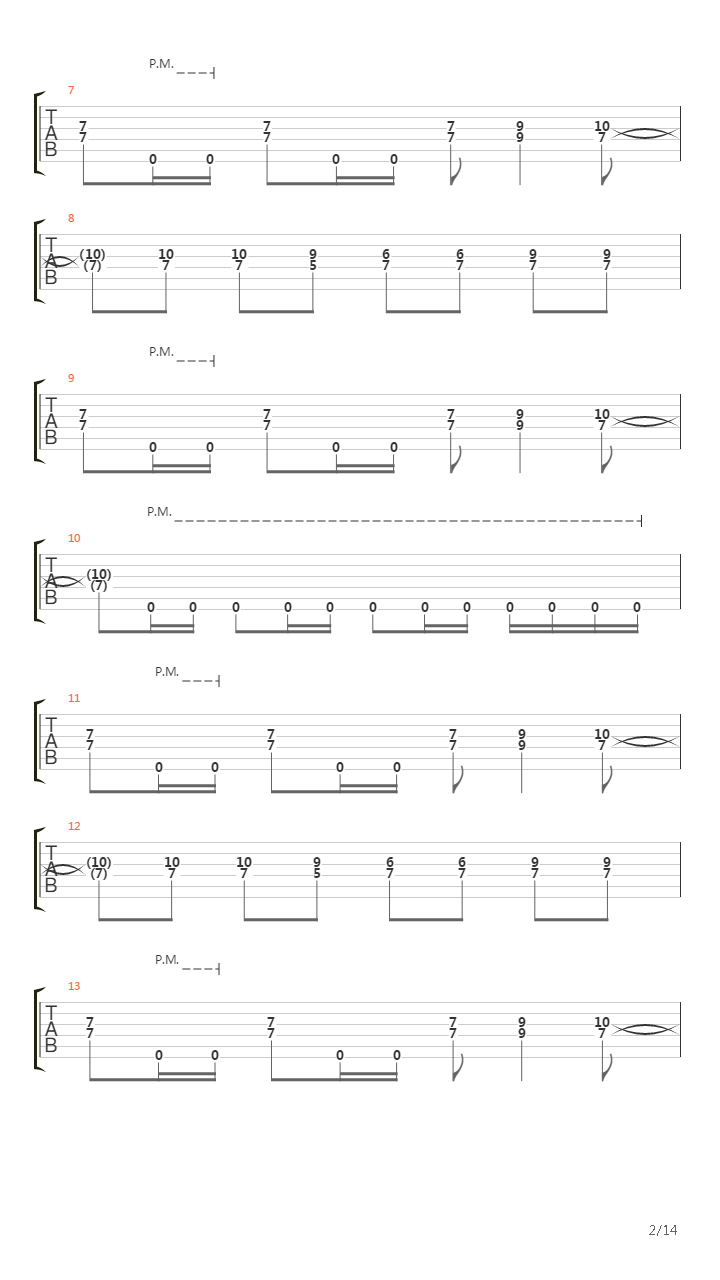 Incised Before Ive Ceased吉他谱