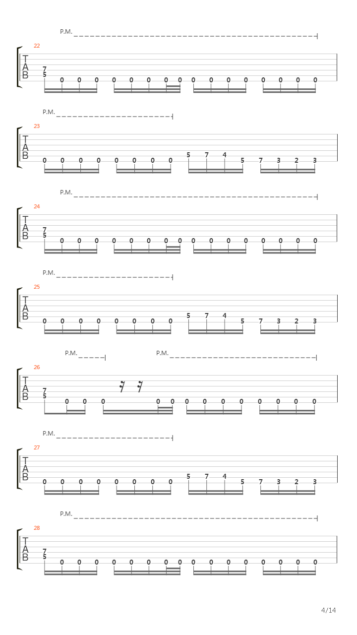 Incised Before Ive Ceased吉他谱