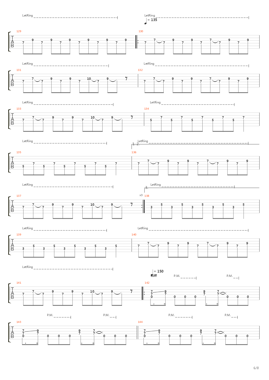 The Clansman吉他谱