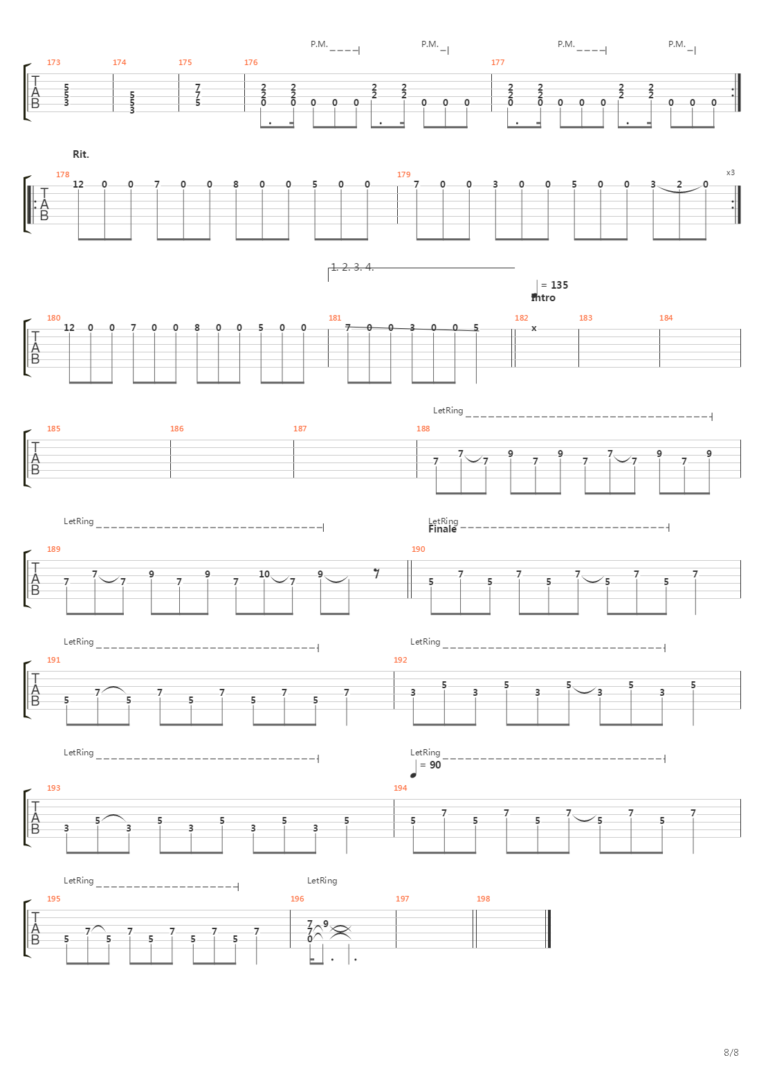 The Clansman吉他谱