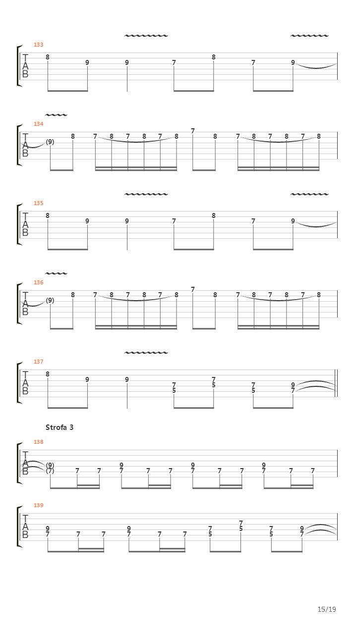 The Trooper吉他谱