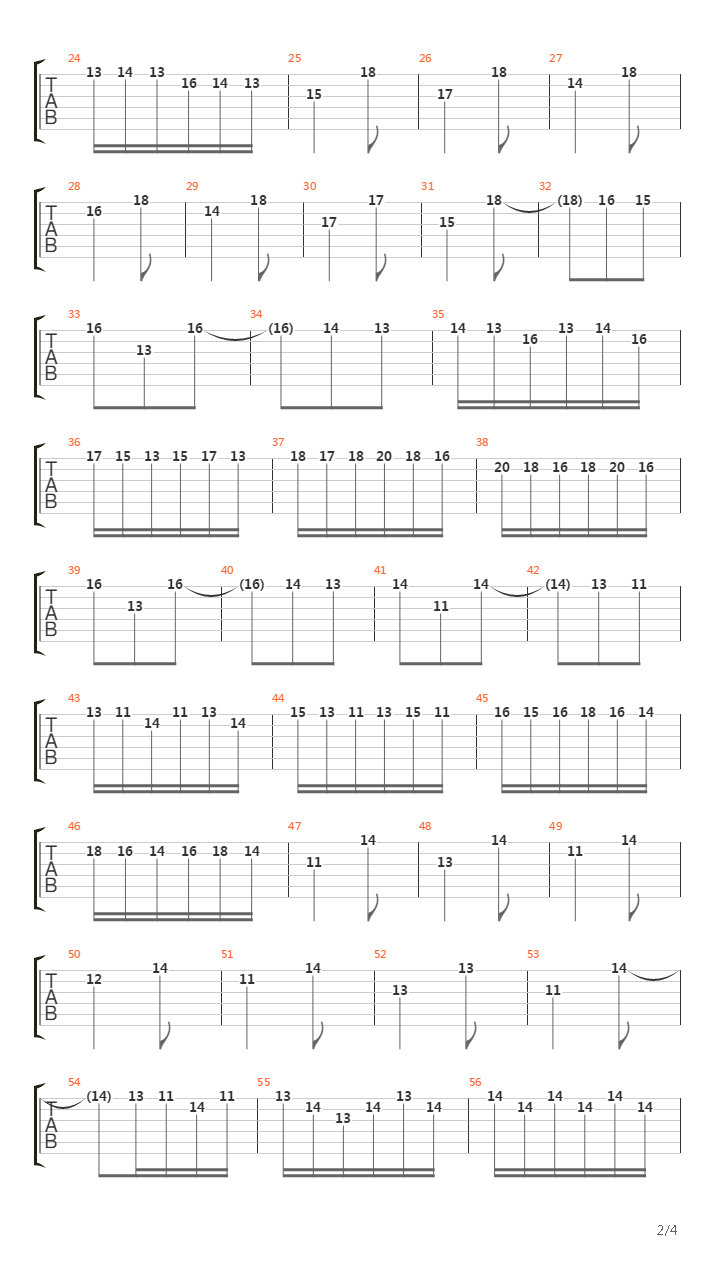 Praeludium Nr 3 In Csharp Bwv 848吉他谱