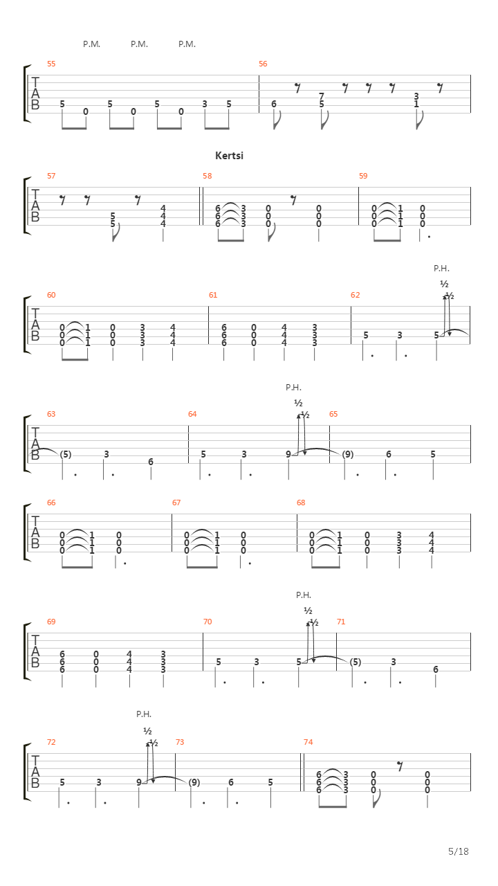 Maailmantappiin吉他谱