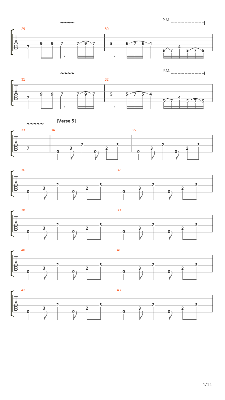 To Shiver In Empty Halls吉他谱