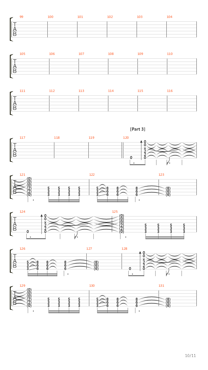 To Shiver In Empty Halls吉他谱