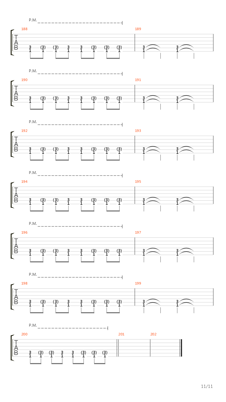 Eraser吉他谱