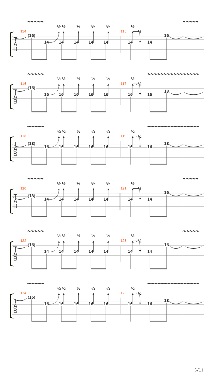 Eraser吉他谱