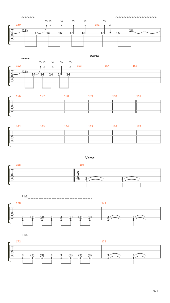 Eraser吉他谱