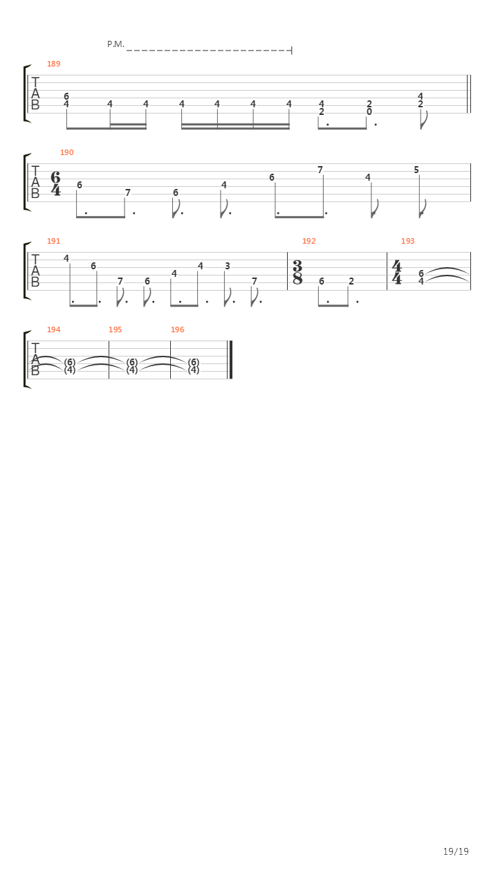 Teeth Of The Hydra吉他谱