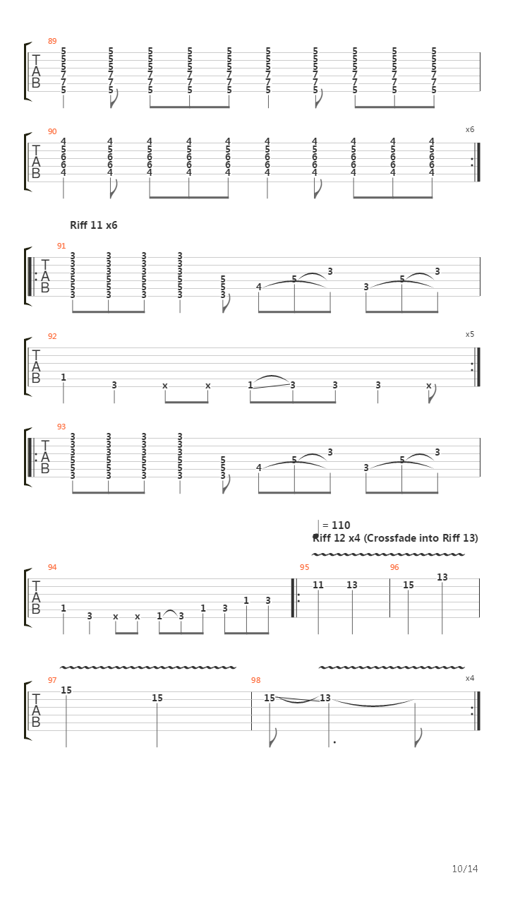 The Moor吉他谱