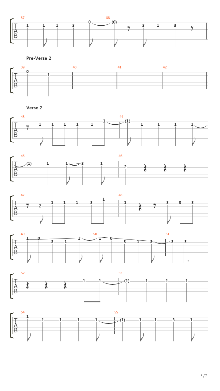 Song Of My Returning吉他谱
